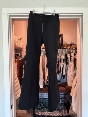 The North Face Black Women's Fit and flare snow pants , WORN ONCE